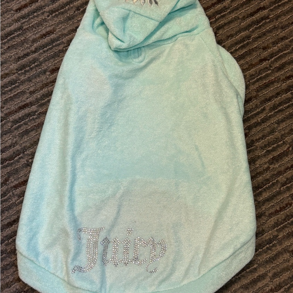 Juicy Couture Aqua Dog Hoodie